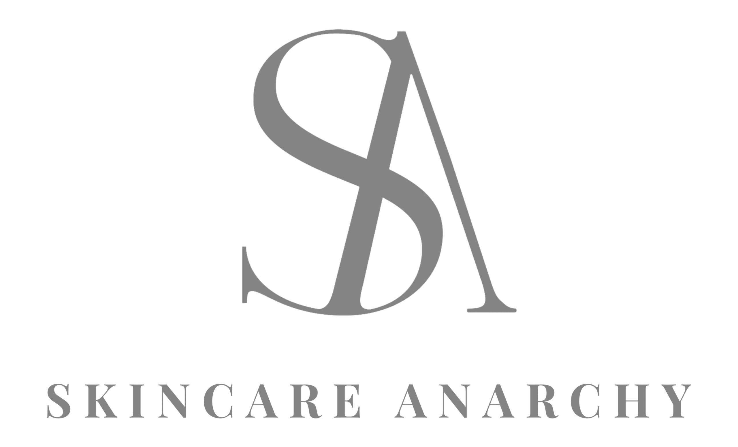 skin anarchy Skincare Anarchy logo featuring a minimalist design, emphasizing the brand's focus on skincare and beauty