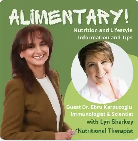 ALIMENTARY PODCAST Alimentary, we learn about inflammaging—the hidden process that links chronic inflammation to premature aging. Our guest is Dr. Ebru Karpuzoglu, a globally renowned immunologist, molecular medicine scientist. She is also the visionary founder of AveSeena, the pioneering skincare brand
