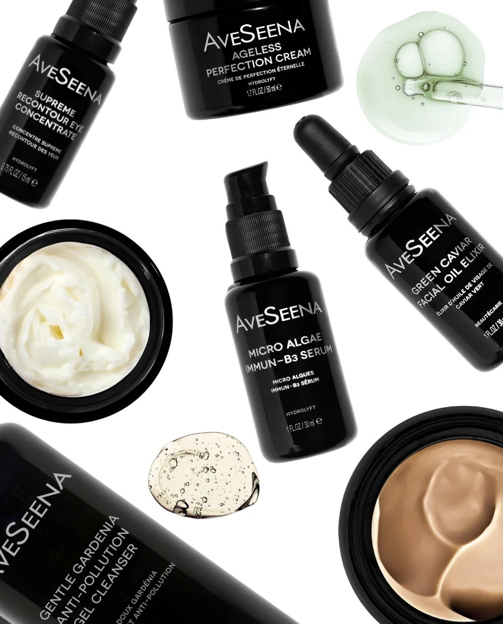 AveSeena full skin care collection