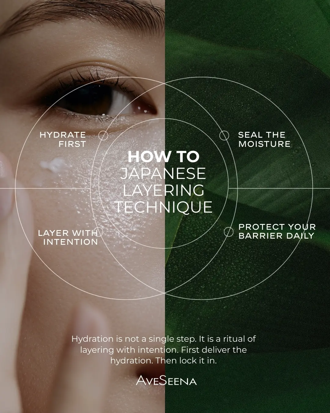 How to do Japanese layering skincare technique