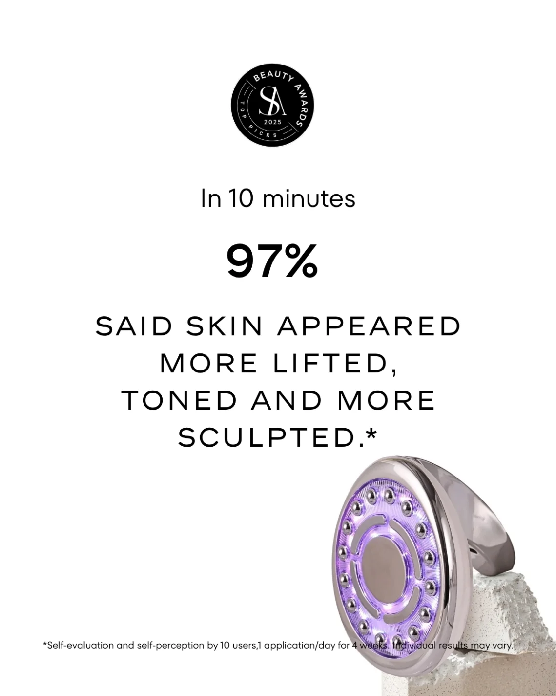 award winning led light device