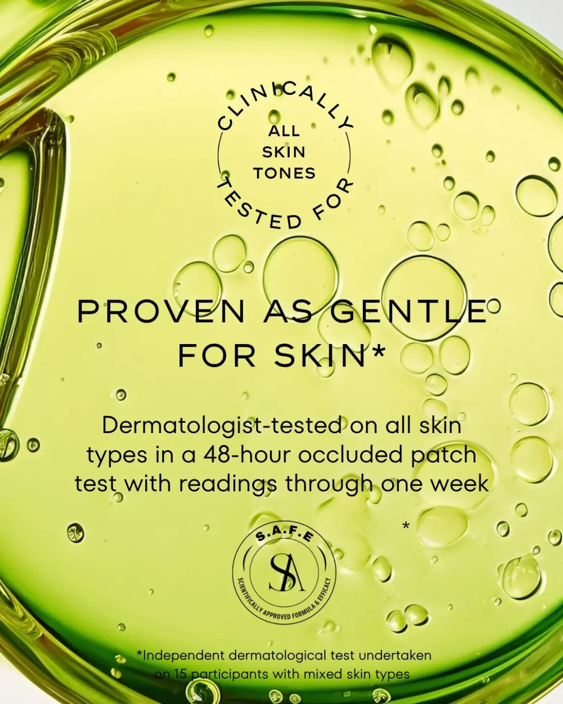 face oil skincare results infographic